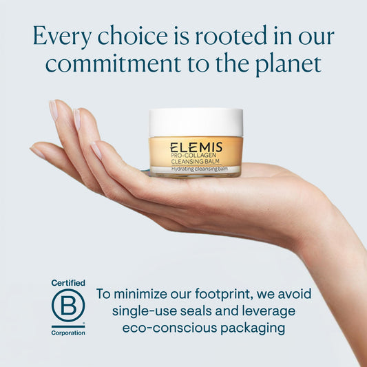 ELEMIS Pro-Collagen Cleansing Balm Makeup Remover, Hydrating Facial Cleanser, Oil Cleanser, Oil Makeup Remover, Deep Cleanse, 20g, Original New (Pack of 2)