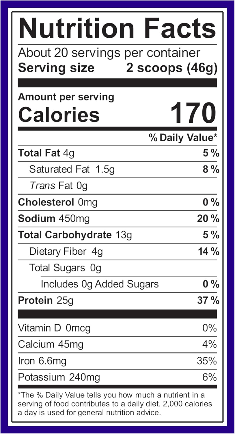 Vega Essential Protein – 25g Vegan Protein Powder, Rich Chocolate for a High Protein, Zero Sugar Shake – Large Tub, 32.5oz (20 Servings)